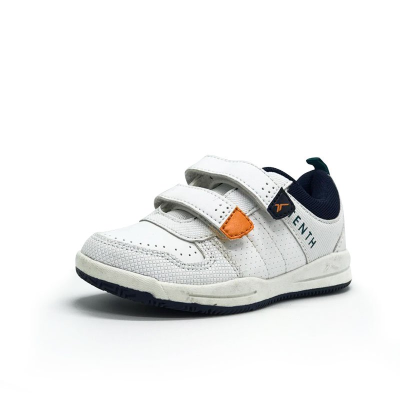 kids size 2 white sneakers