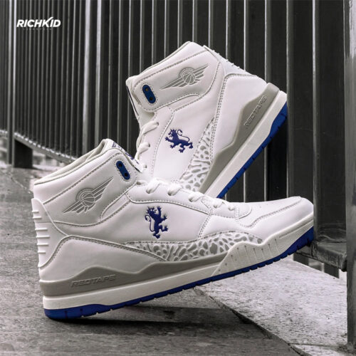 RT HighNeck Blue white Sneakers