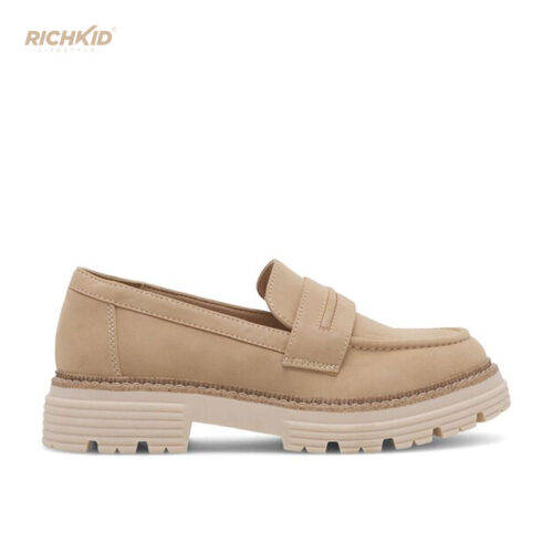 JENNY suede loafer beige