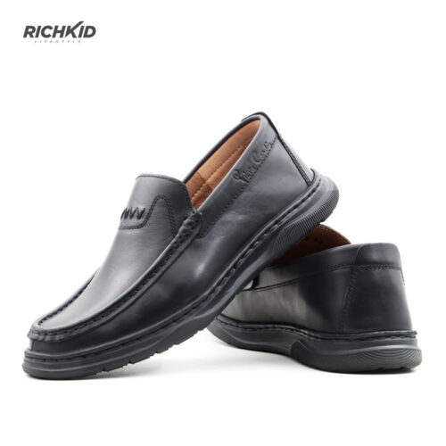 Casual Leather Loafer Full Black