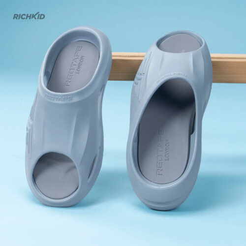 Relaxing Slip-On Sliders Blue